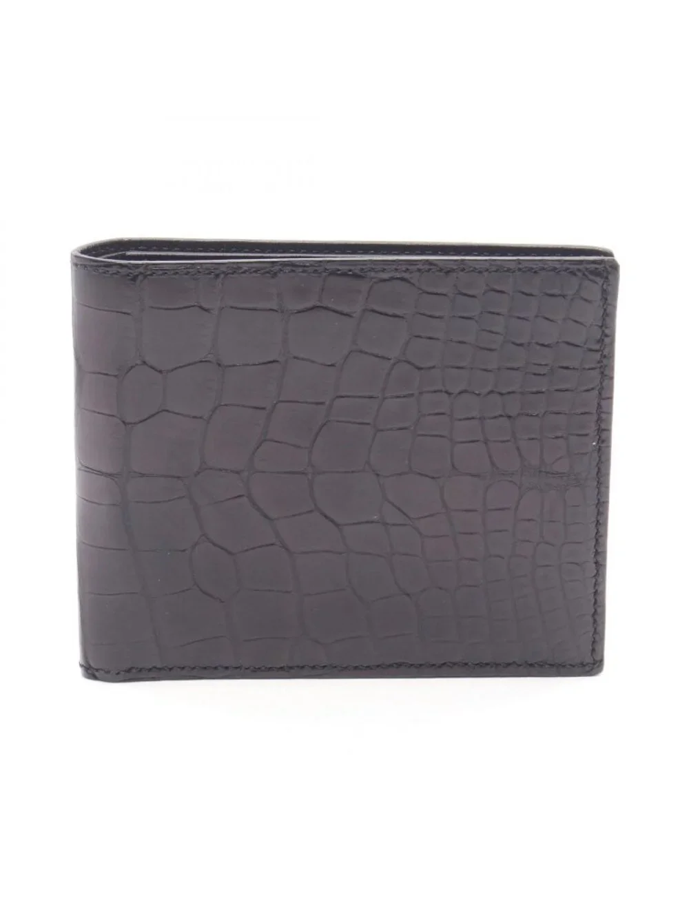 Hermes Bifold Wallet Citizen Twill Compact Black